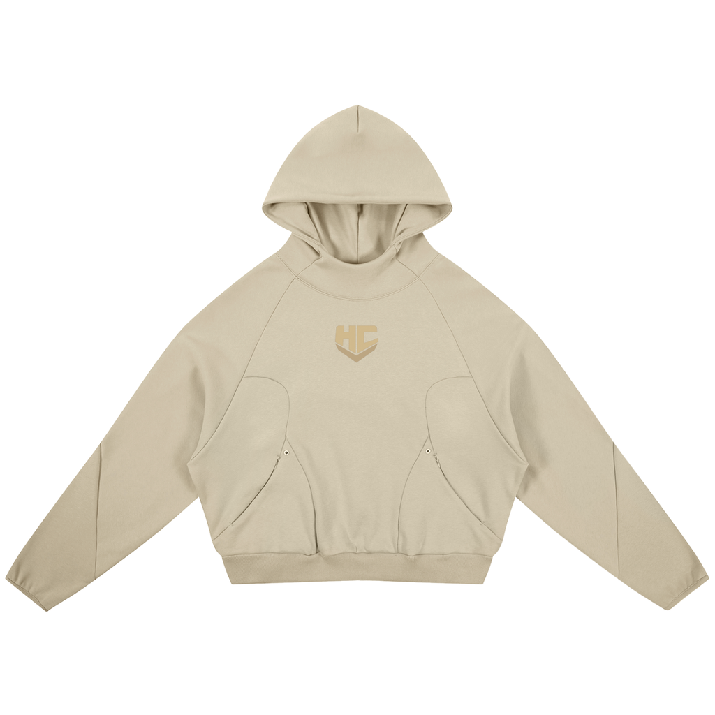 HC PERFORM - (Women’s) Curved Panel Raglan Hoodie