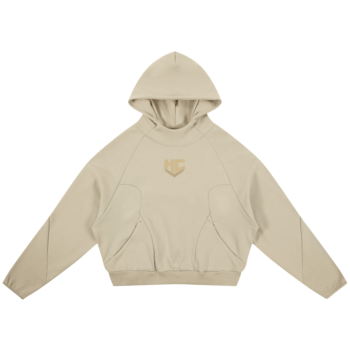 HC PERFORM - (Women’s) Curved Panel Raglan Hoodie