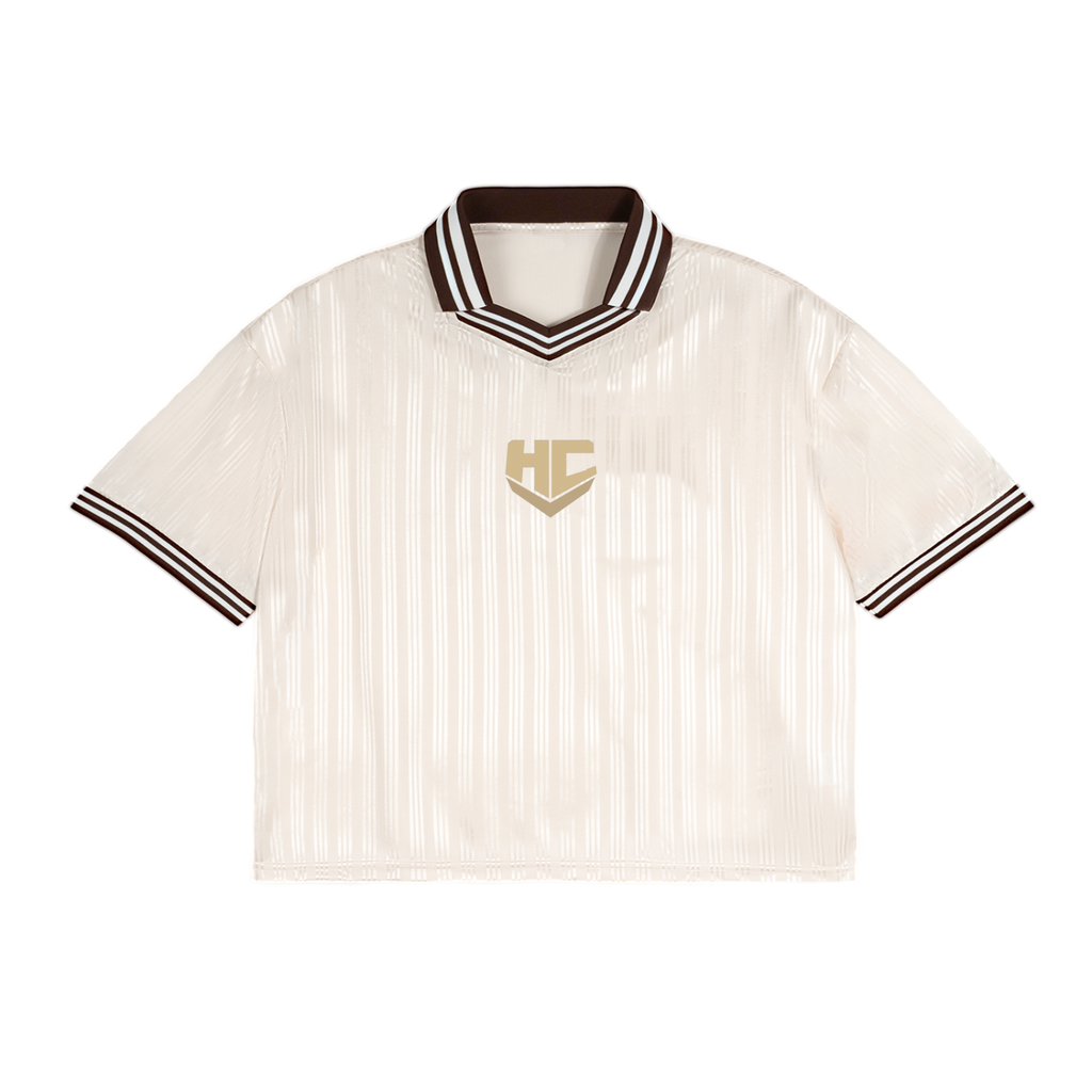 HC DEFINED - Contrast Stripes Polo Collar T-Shirt