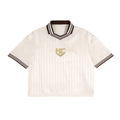 HC DEFINED - Contrast Stripes Polo Collar T-Shirt