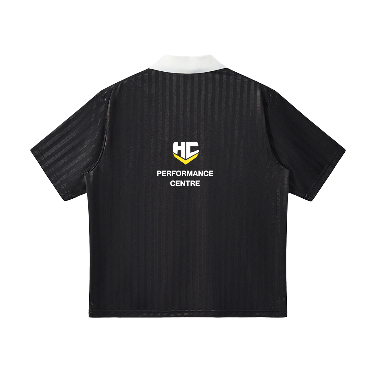 HC PERFORM - Contrast Collar Striped Soccer Jersey