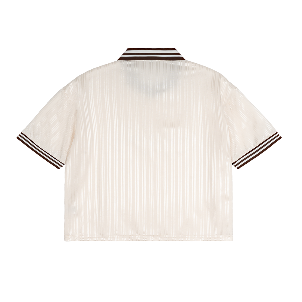 HC DEFINED - Contrast Stripes Polo Collar T-Shirt